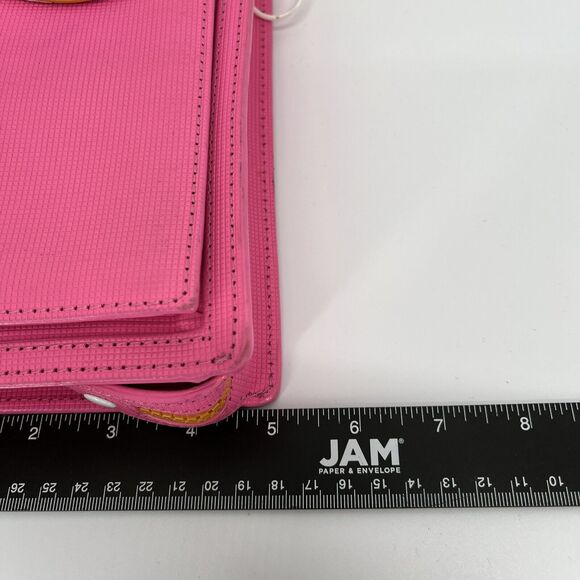 Kate Spade Wristlet Neon Pink Orange Saturday Essentials Bag Y2K Wallet - Picture 4 of 8